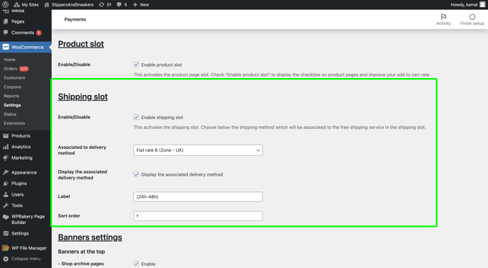 WooCommerce - shipping slot-1